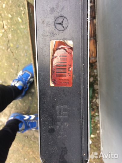 Радиатор двс Mercedes