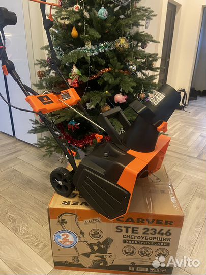 Снегоуборщик электрический Carver STE-2346 2300 вт