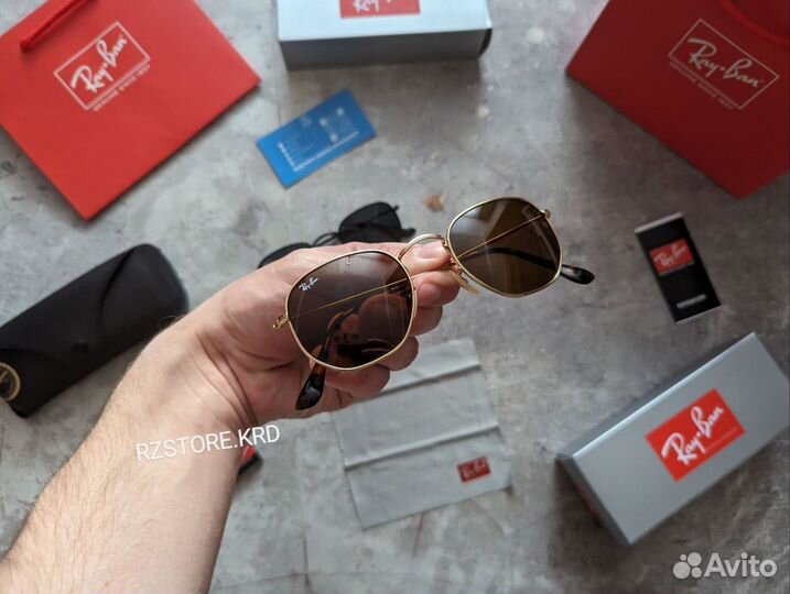 Очки Ray-Ban Hexagonal 3548 + доставка