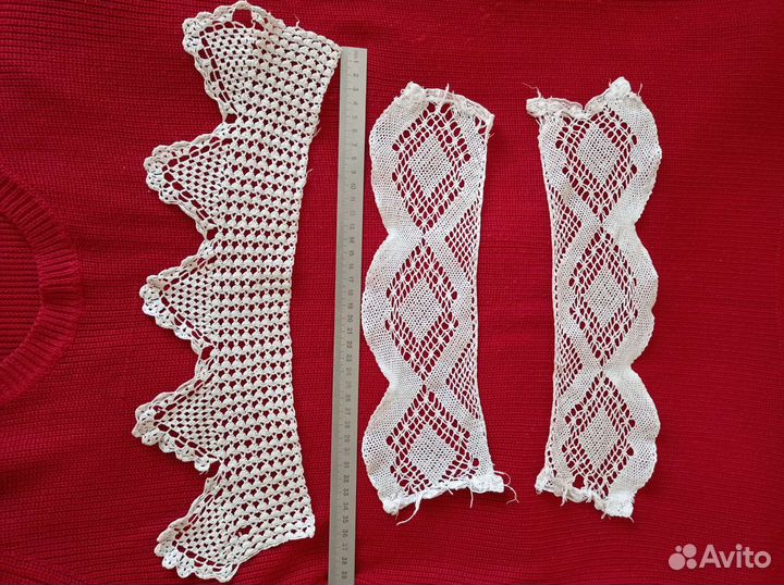 Салфетки, наволочки.кружева.Ручная работа