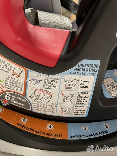 Автомобильное детское кресло от 0 до 18 кг