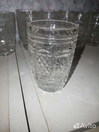 Стопки хрустальные СССР