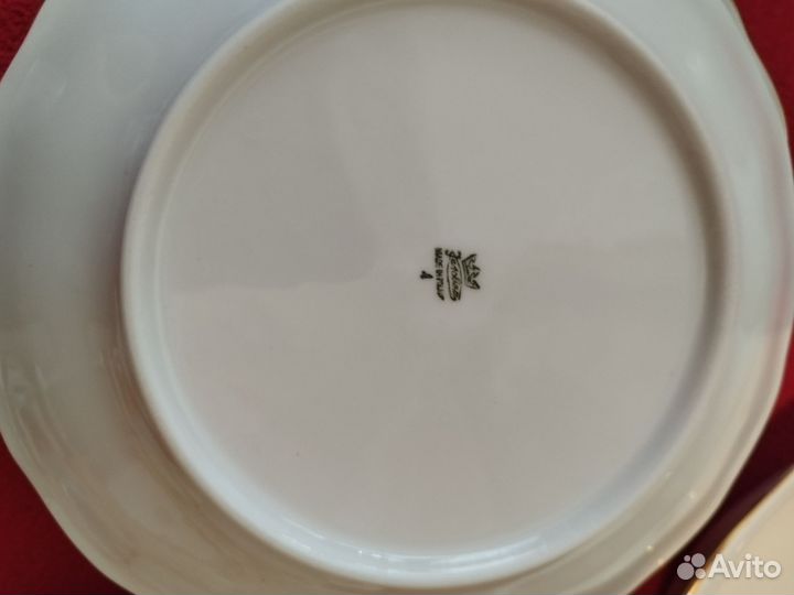 Чайный сервиз Польша 70 годов новый фарфор