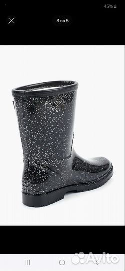Детские резиновые сапоги
