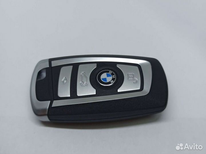 Ключ bmw 7 f01 / бмв ф01 серебристый