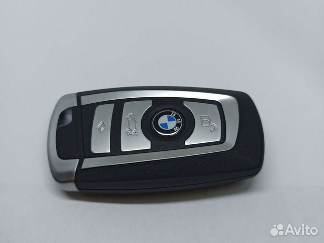 Ключ bmw 7 f01 / бмв ф01 серебристый