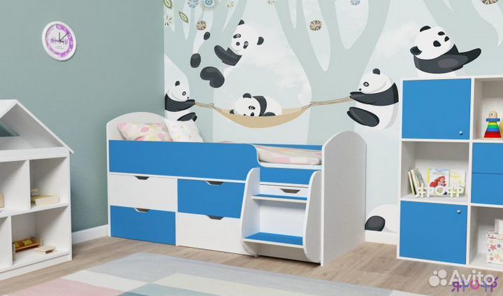 Многофункциональная кровать «Малыш 7» для детей