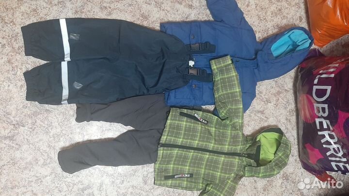 Костюмы Reima,80-98 куртки, штаны пакетом