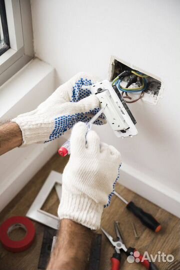 Электромонтажные работы услуги электрика