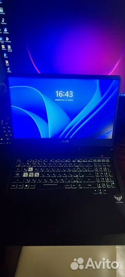 Продам игровой ноутбук Asus Tuf Gaming FX705DU