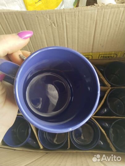 Кружки, бокалы новые