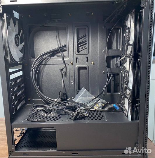 Корпус AeroCool Shard+Вентиляторы deepcool RF120B