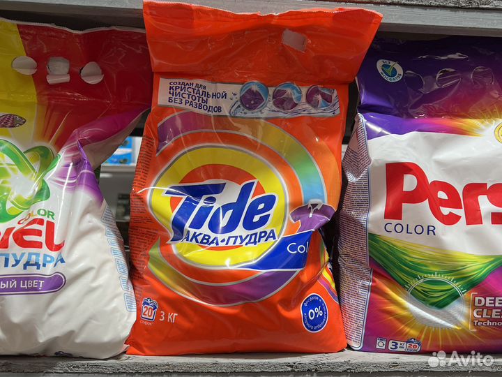 Стиральный порошок tide 3 кг