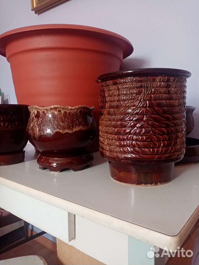 Керамические кашпо
