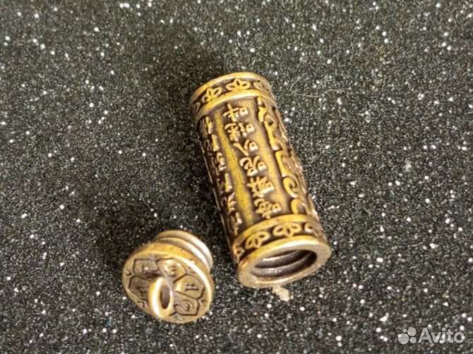 Гау - Тибетский amulet талисман (хранилище)