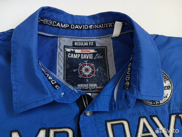 Рубашка мужская camp david размер М