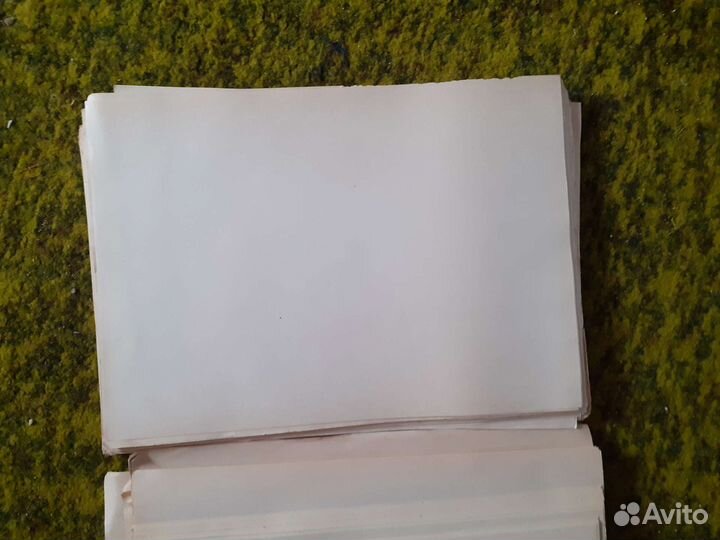 Бумага (писчая, для печатных машин) СССР