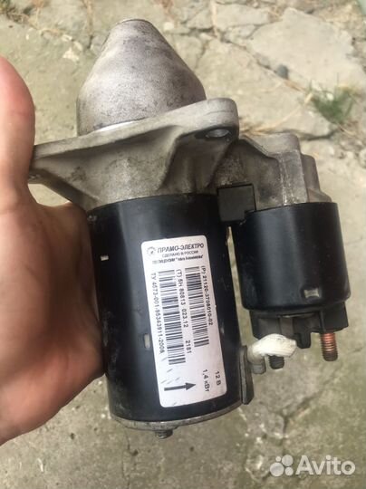 Стартер на priora 3 болта