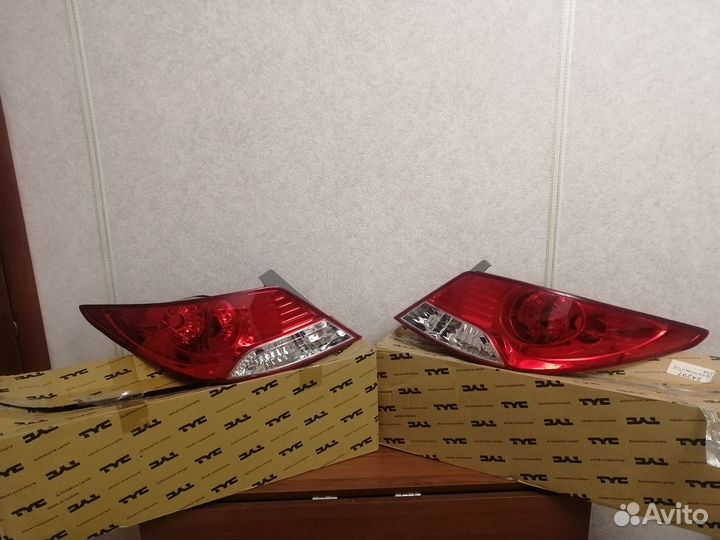 Фонари задние Hyundai solaris