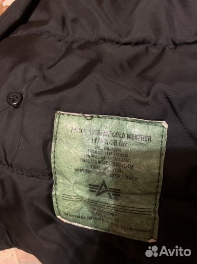 Alpha industries парка n3b