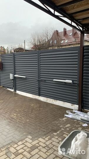 Забор жалюзи под ключ