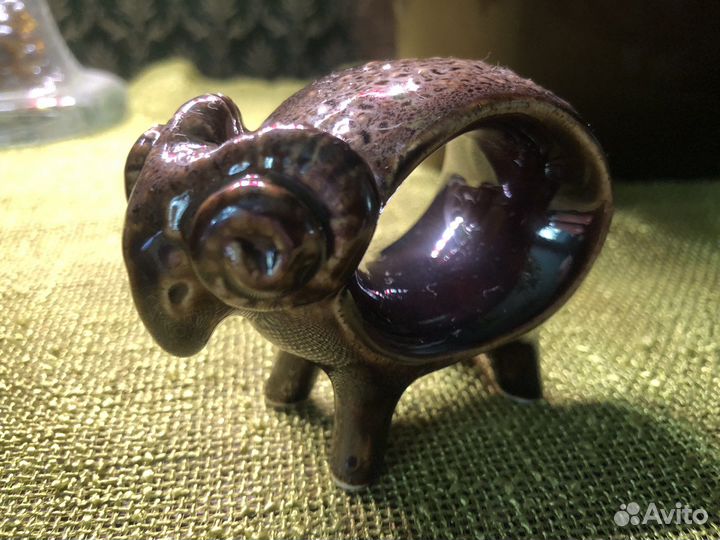 Фигурка барашек керамика СССР