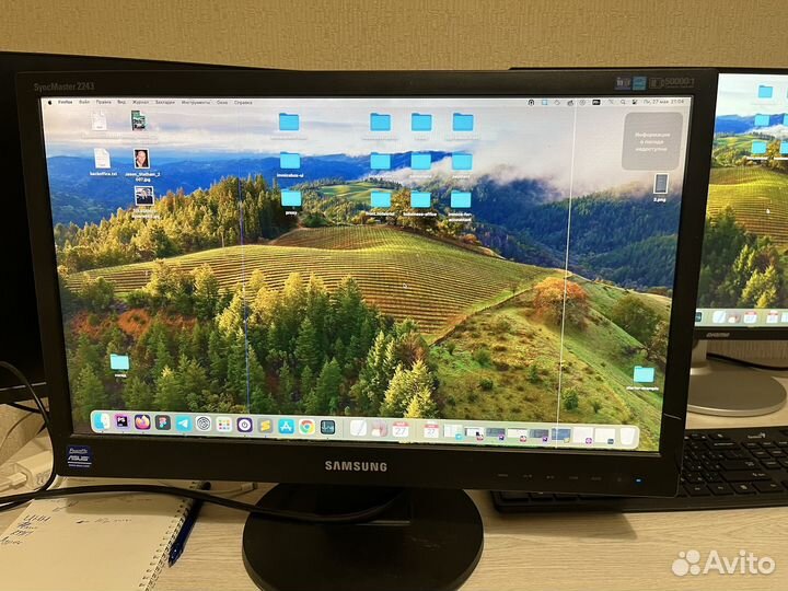 Монитор Samsung 22 дюйма full hd