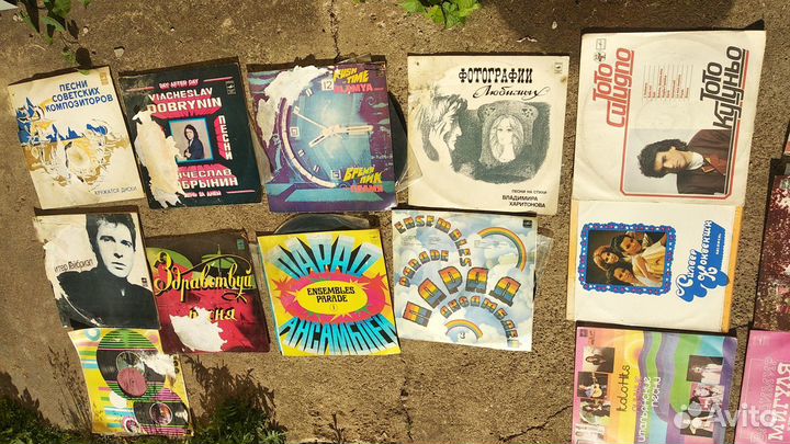 Виниловые пластинки СССР