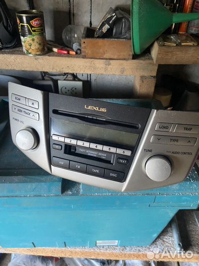 Штатная магнитола Lexus RX