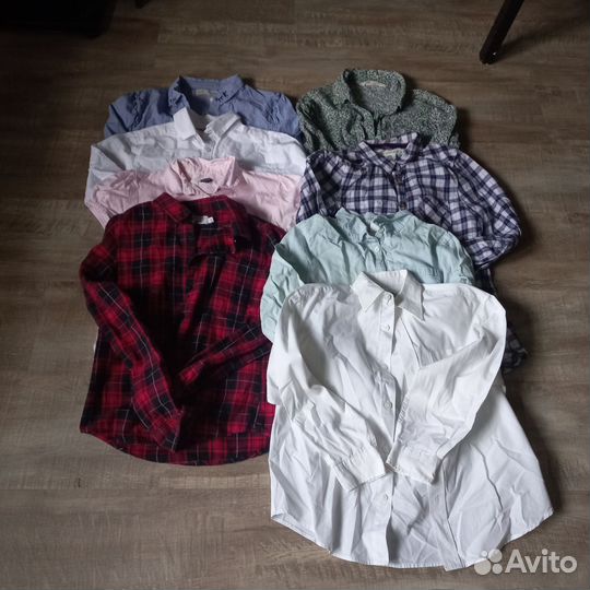Рубашки для девочки 146 -152, Zara, H&M