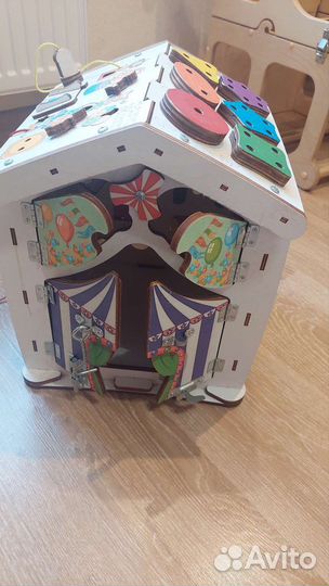 Бизиборд домик большой