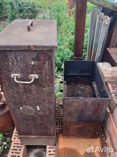 Коптилка горячего копчения