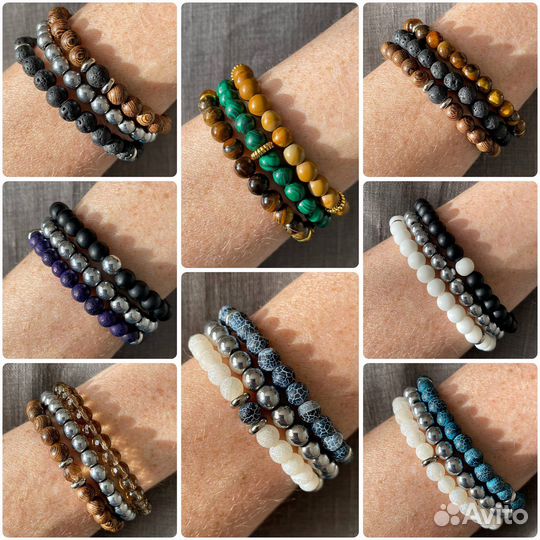 Браслеты из натуральных камней