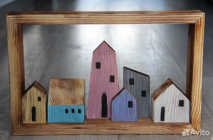 Панно из дерева