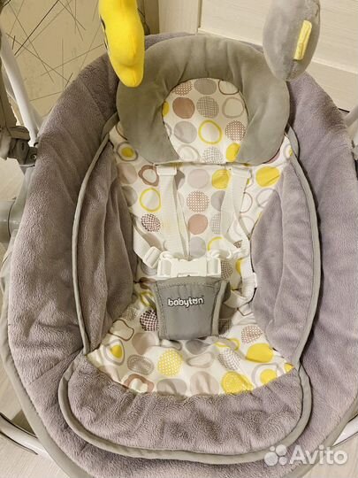 Детские качели шезлонг