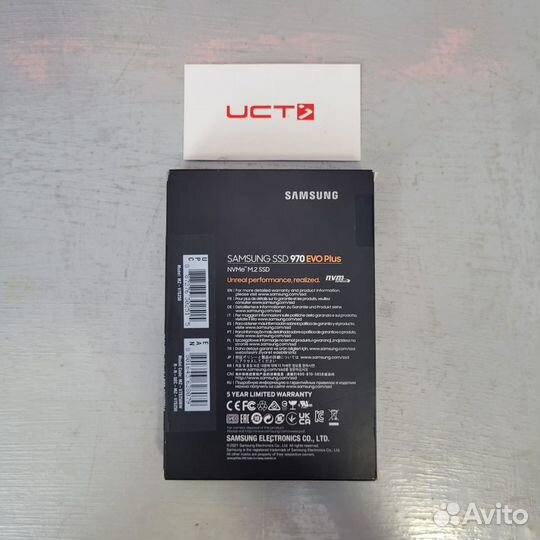 Накопитель SSD M.2 samsung 970 EVO plus 250 Гб New