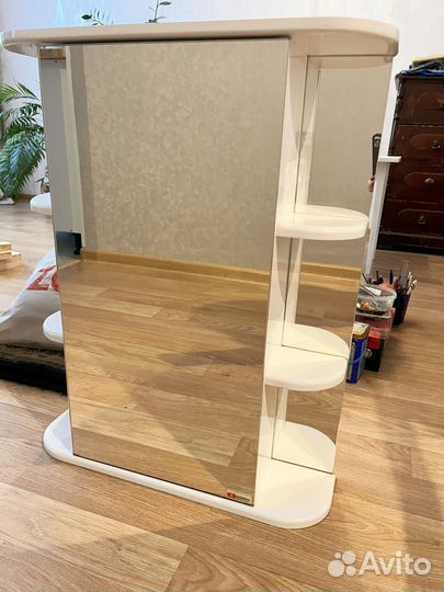 Шкаф купе с зеркалом в ванную