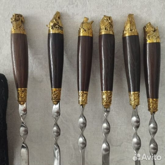 Новый подарочный набор шампуров в чехле