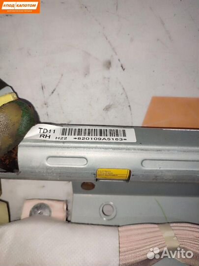 Подушка безопасности боковая (шторка) правая Mazda