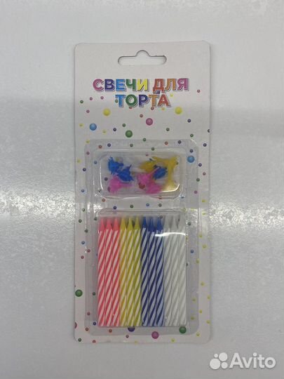 Свечи на торт