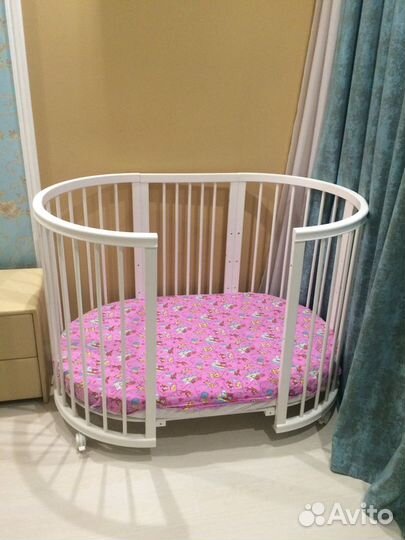 Детская кроватка premium baby 9 В 1 (бук)