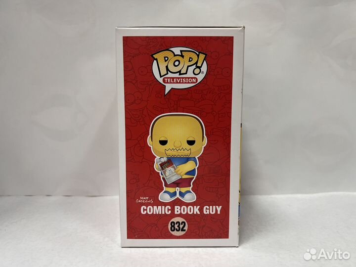 Funko Pop Comic Book Guy The Simpsons