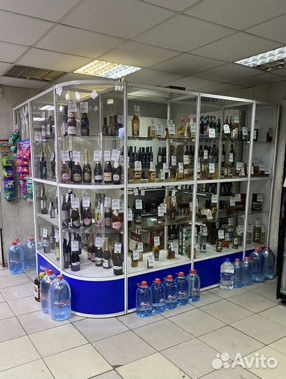 Торговое оборудование, витрины, лари, прилавки