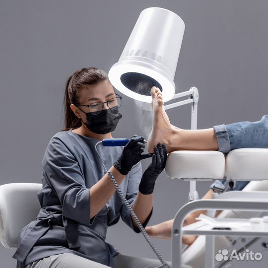 Вытяжка 4blank новая для педикюра с лампой