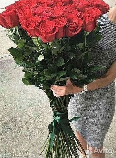 Высокие розы Гигантские розы Доставка цветов