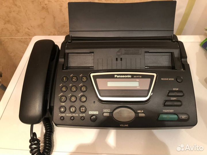 Телефон-факс Panasonic KX-FT72RU
