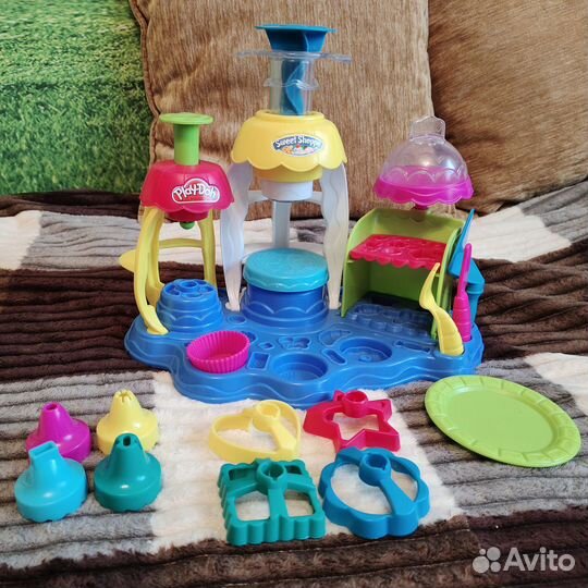 Play doh фабрика пирожных