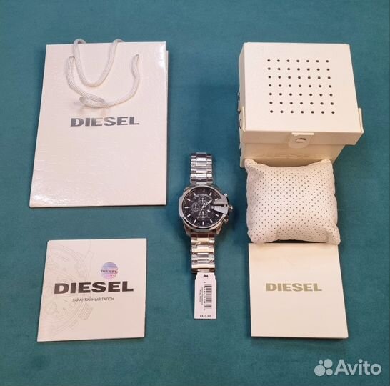 Часы Оригинальные diesel DZ4290 DZ4308 серебристый