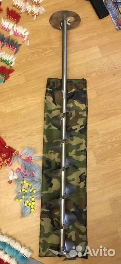 Титановый шнек под шуруповёрт 100 130 150 180мм