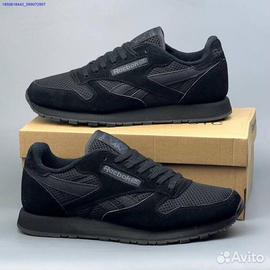 Кроссовки Reebok Classic Black (Арт.83783)